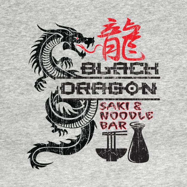 Black Dragon Saki & Noodle Bar by silvercloud